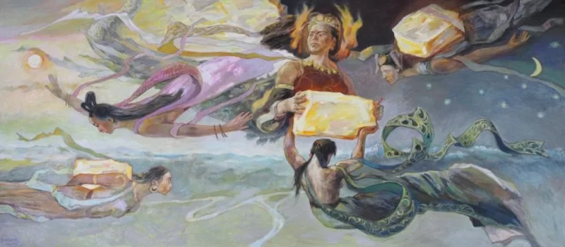 侯业油画作品走进中国高铁(图5)