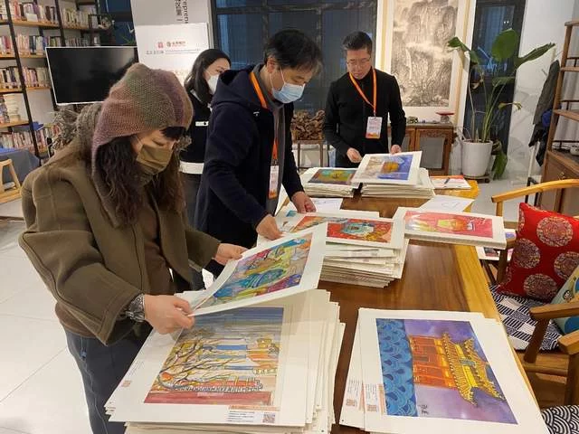 中轴创意赛道“绘城-探秘北京中轴线”板块完成终评(图2) 中轴创意赛道“绘城-探秘北京中轴线”板块完成终评(图2)