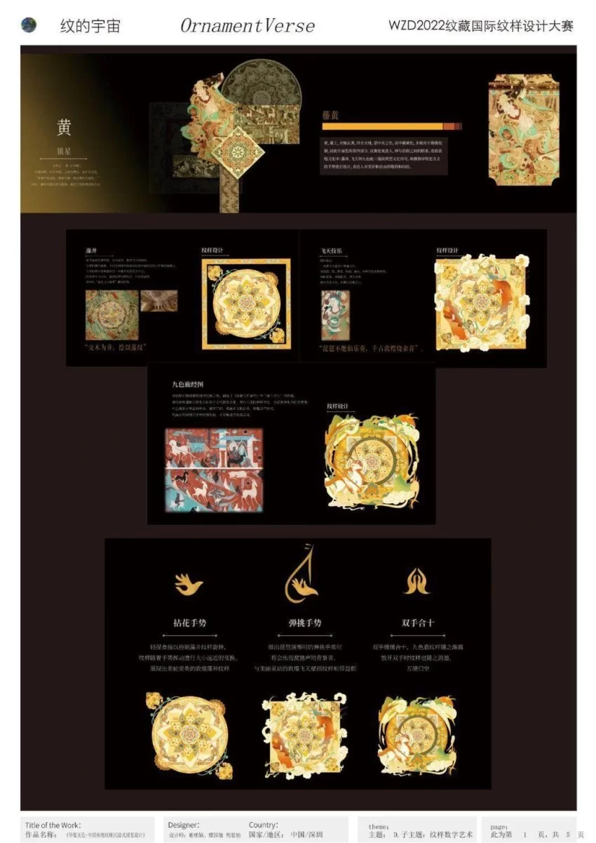 2023 “白塔杯”文化创意大赛纹样定向赛道暨WZD2023纹藏国际纹样设计大赛启动征集!(图4) 2023 “白塔杯”文化创意大赛纹样定向赛道暨WZD2023纹藏国际纹样设计大赛启动征集!(图4)