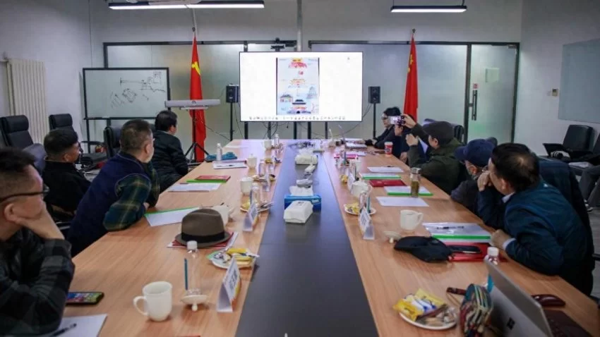 大众以画笔绘出多彩中轴