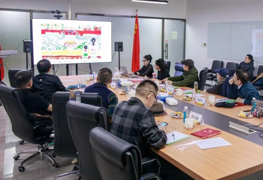 大众以画笔绘出多彩中轴(图3) 大众以画笔绘出多彩中轴(图3)