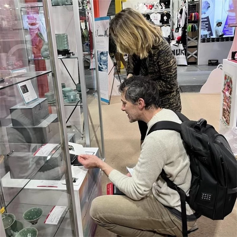 “多彩中国 佳节好物”主题展区 在2023年米兰国际手工艺博览会开幕(图14) “多彩中国 佳节好物”主题展区在2023年米兰国际手工艺博览会开幕(图14)