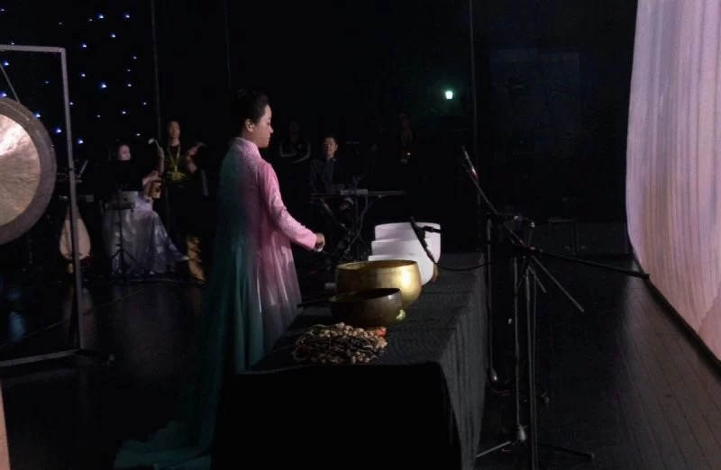 声心相赴,“寻剑音声海”东方古韵唱诵音乐会唱响海口(图9) 声心相赴,“寻剑音声海”东方古韵唱诵音乐会唱响海口(图9)