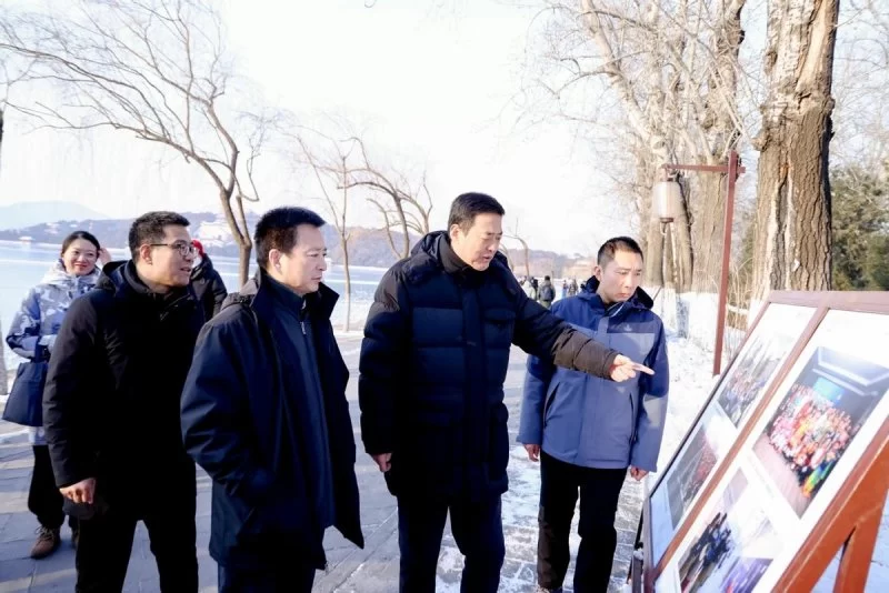 “双奥之城”主题展览在颐和园开幕(图5) “双奥之城”主题展览在颐和园开幕(图5)