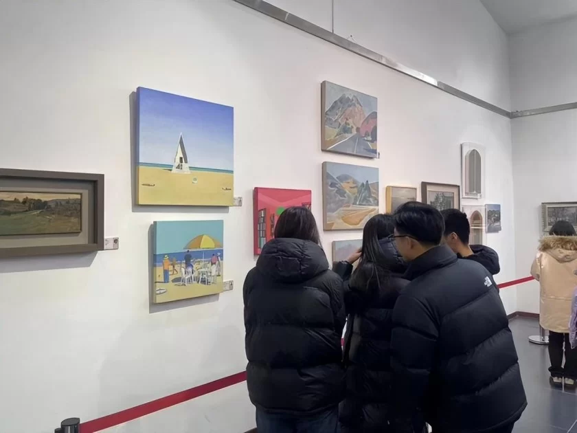 “汇画之约”——首届全国青年油画作品邀请展开幕(图12) “汇画之约”——首届全国青年油画作品邀请展开幕(图12)