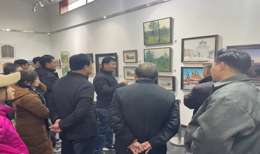 “汇画之约”——首届全国青年油画作品邀请展开幕(图7) “汇画之约”——首届全国青年油画作品邀请展开幕(图7)