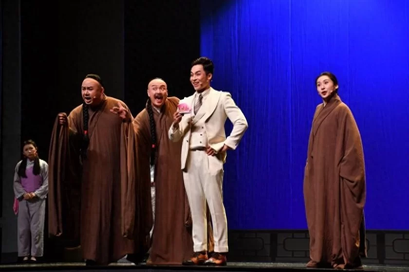 柳州原创话剧《人面·桃花》亮相第十二届广西剧展