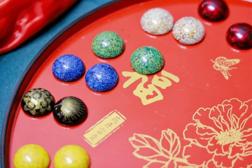 巨幅漆画问世于正阳门，三幅知名中轴线画作同时亮相(图7)