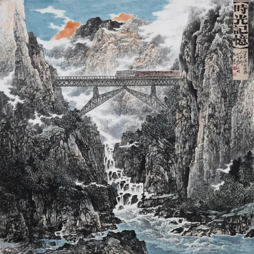 以书入画 继往开来——浅谈杜建民的书画艺术(图5) 以书入画 继往开来——浅谈杜建民的书画艺术(图5)