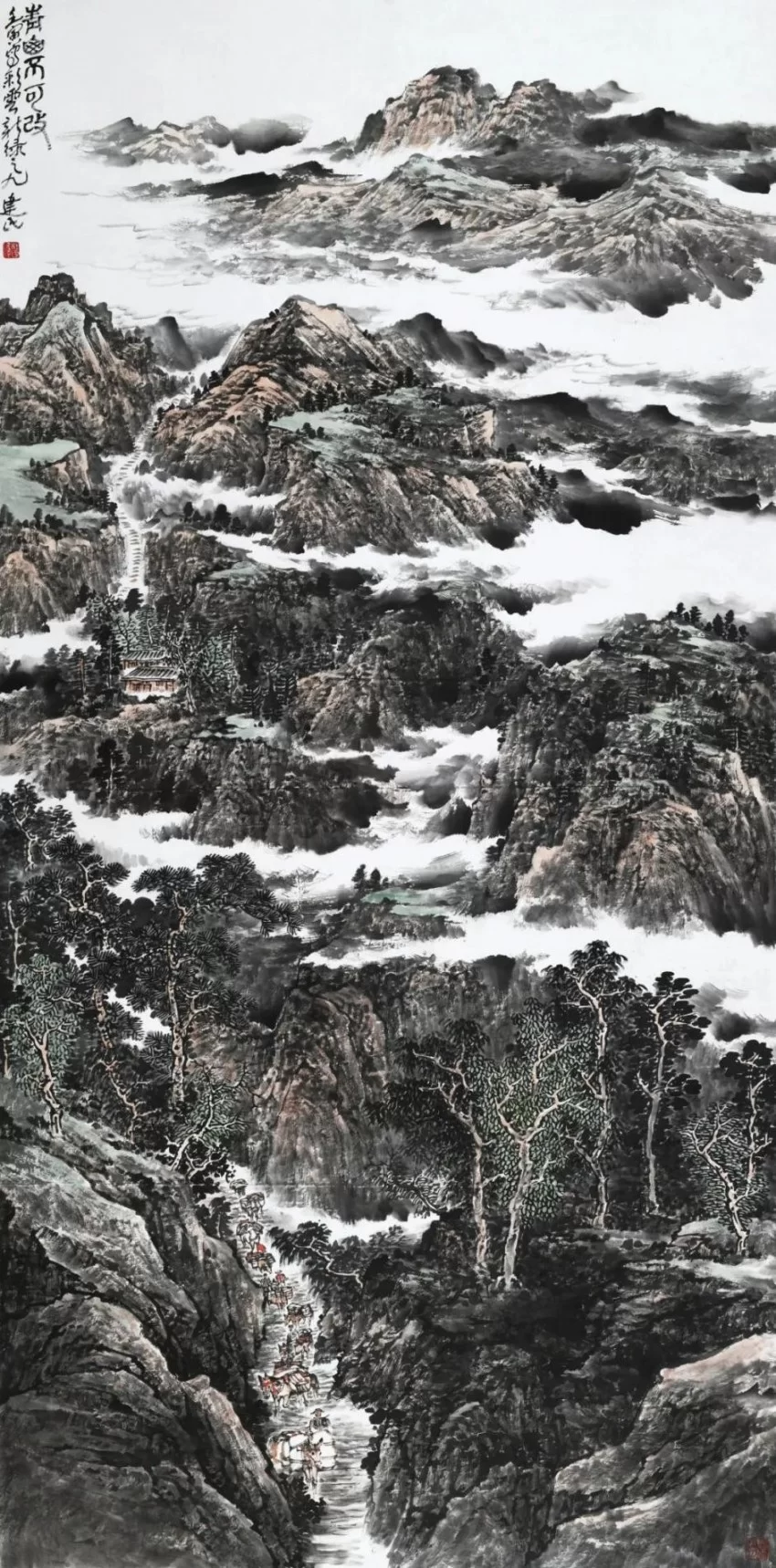 以书入画 继往开来——浅谈杜建民的书画艺术(图6) 以书入画 继往开来——浅谈杜建民的书画艺术(图6)