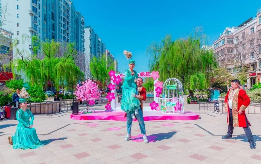 鹤舞樱飞向未来 十有城市展画卷——鹤壁樱花季赏樱活动侧记(图3)