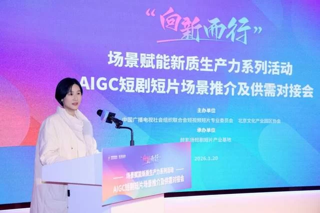 “向新而行”激活产业新动能——AIGC短剧短片场景推介及供需对接会顺利举办(图3)
