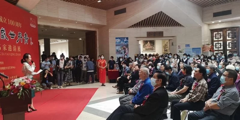 徐建新|“聚焦经典 盛世丹青”——当代艺术名家邀请展在北京炎黄艺术馆隆重开幕(图2)