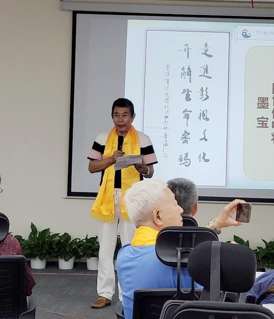 国信利安书画院举办"庆八一、迎国庆"主题书法笔会(图7) 国信利安书画院举办"庆八一、迎国庆"主题书法笔会(图7)
