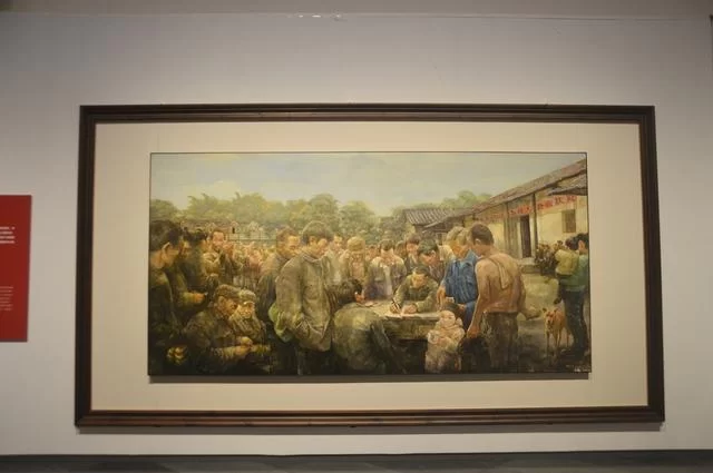 “人民叙事——庆祝新中国成立70周年东莞美术创作工程作品展”举行(图4) “人民叙事——庆祝新中国成立70周年东莞美术创作工程作品展”举行(图4)
