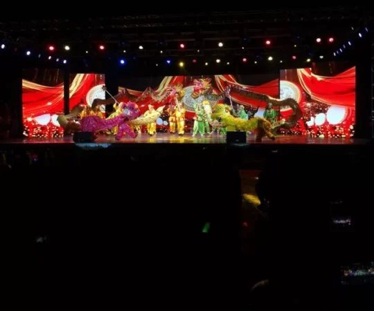 南北年俗喜相逢，乡村春晚别样红