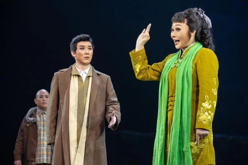 山西晋城:上党梆子《沁岭花开》首演,以艺助力脱贫攻坚(图3) 山西晋城:上党梆子《沁岭花开》首演,以艺助力脱贫攻坚(图3)