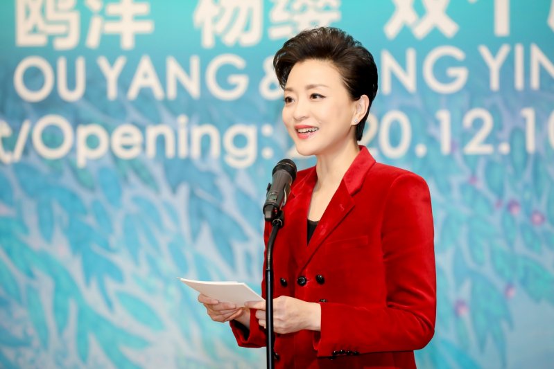 《意·幻——鸥洋·杨缨 双个展》在中国美术馆开幕(图1) 《意·幻——鸥洋·杨缨 双个展》在中国美术馆开幕(图1)