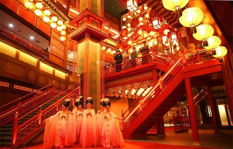 全国首个唐风市井文化街区“长安十二时辰”西安开市(图9) 全国首个唐风市井文化街区“长安十二时辰”西安开市(图9)