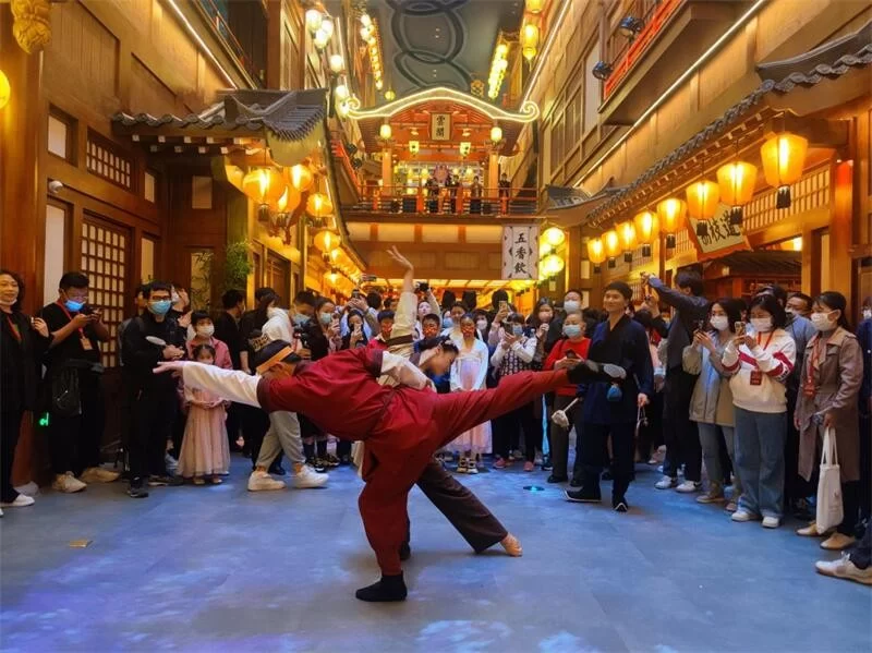 全国首个唐风市井文化街区“长安十二时辰”西安开市(图12) 全国首个唐风市井文化街区“长安十二时辰”西安开市(图12)