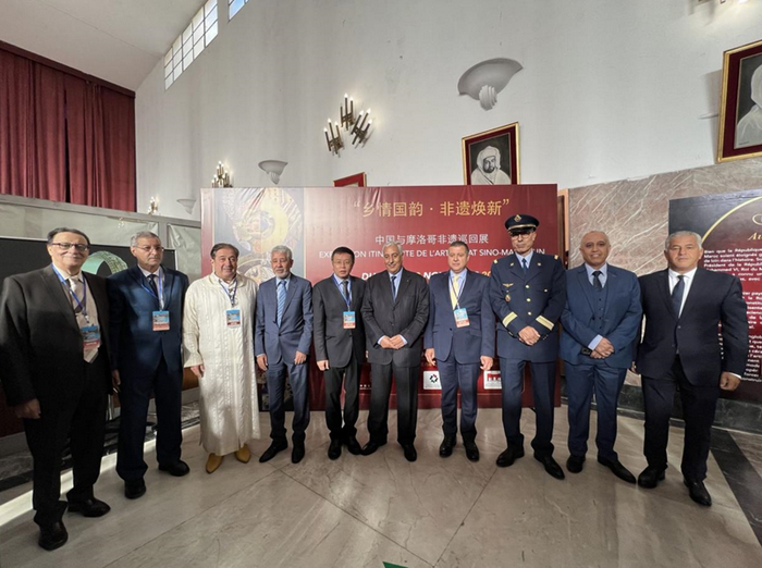 “乡情国韵·非遗焕新——中摩非遗巡回展”在摩洛哥开幕