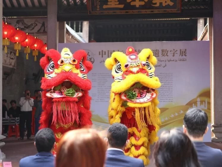 “物以载道”——中国与沙特非遗数字展启动仪式在佛山举行(图6) “物以载道”——中国与沙特非遗数字展启动仪式在佛山举行(图6)