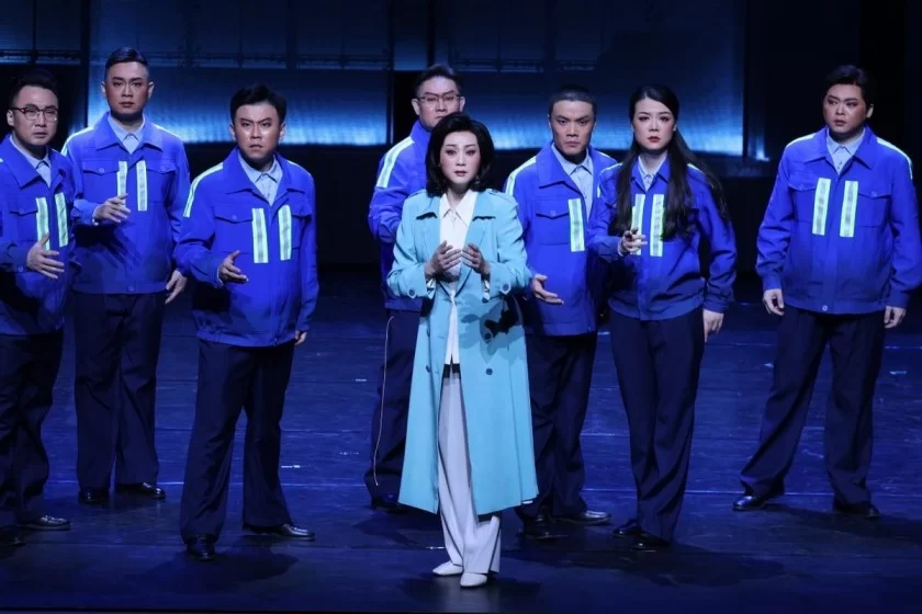 震撼视听 直抵人心——京剧《东方大港》亮相第十届中国京剧艺术节受好评(图3)