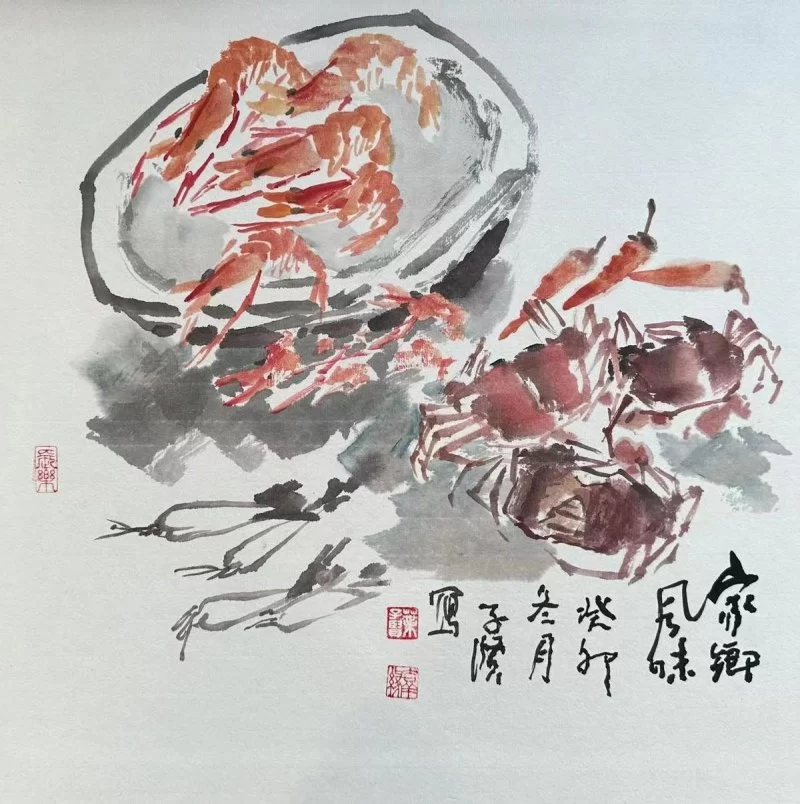 叶子贤的绘画艺术：用情至真、表意至善、造型至美(图12)