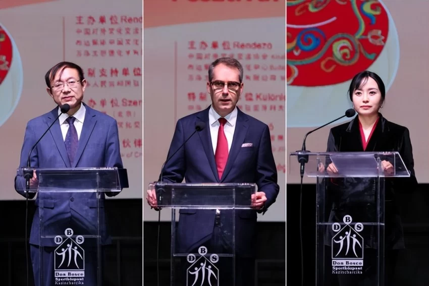 新春乐章唱响多瑙河畔——2025年欢乐春节演出活动在匈牙利卡辛茨巴茨卡市举办(图2) 2025年欢乐春节演出活动在匈牙利卡辛茨巴茨卡市举办(图2)