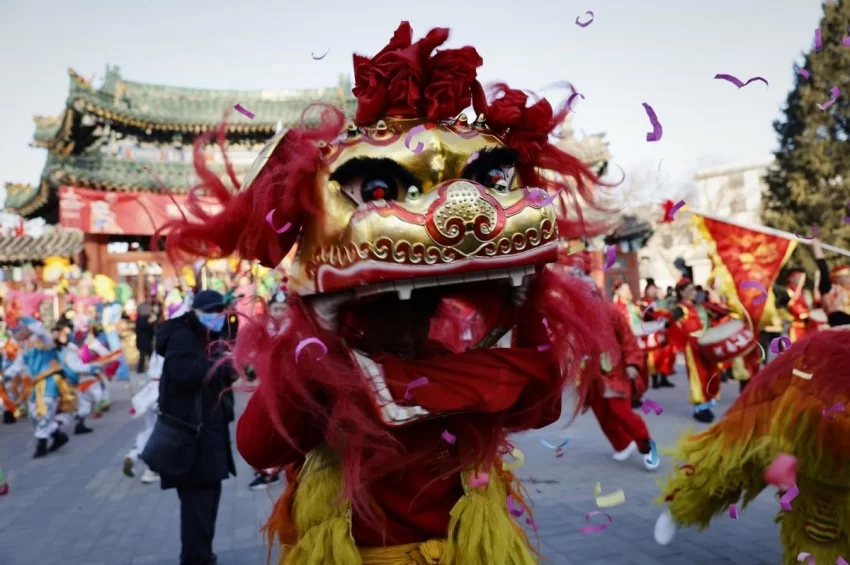 第三十七届地坛、第三十九届龙潭春节文化庙会正式开幕:守正创新,引领传统年俗新风尚(图9) 第三十七届地坛、第三十九届龙潭春节文化庙会正式开幕:守正创新,引领传统年俗新风尚(图9)