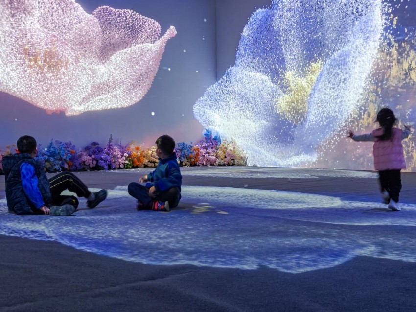 “樱花奇境沉浸式光影空间”新媒体艺术展，重塑文旅教育新生态(图4)