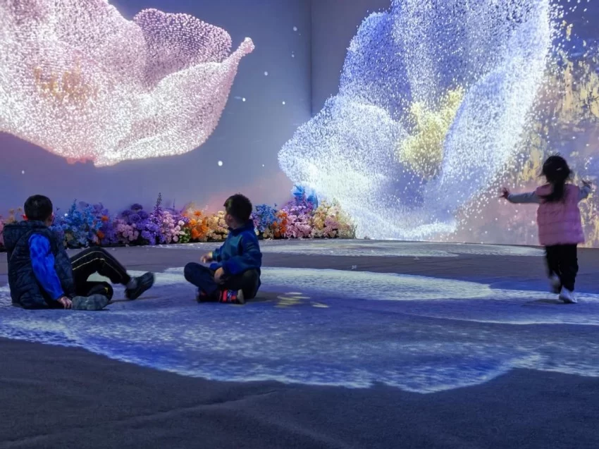 “樱花奇境沉浸式光影空间”新媒体艺术展,重塑文旅教育新生态(图4) “樱花奇境沉浸式光影空间”新媒体艺术展,重塑文旅教育新生态(图4)