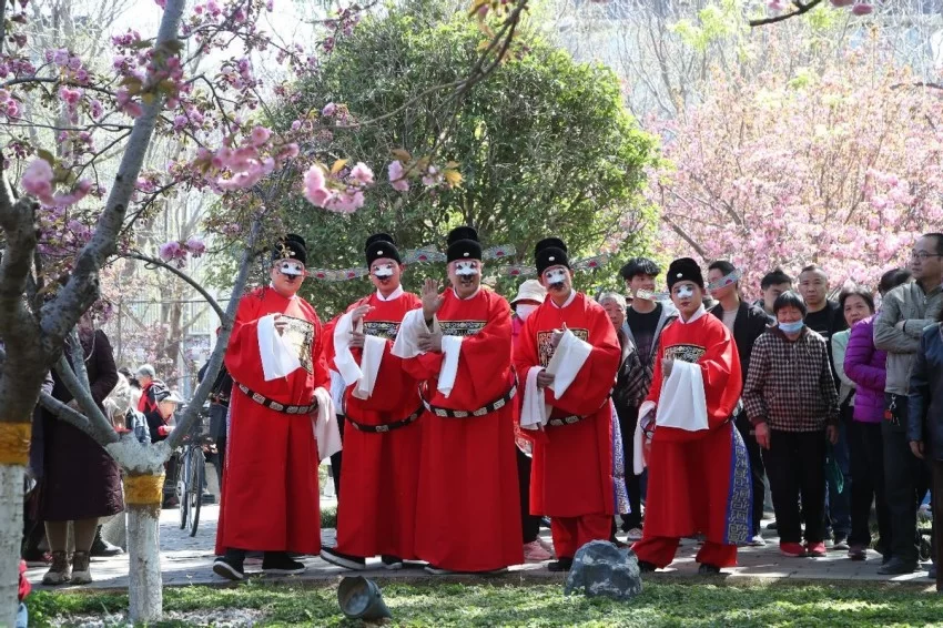 鹤舞樱飞向未来 十有城市展画卷——第十一届鹤壁樱花季全景扫描(图9) 鹤舞樱飞向未来 十有城市展画卷——第十一届鹤壁樱花季全景扫描(图9)