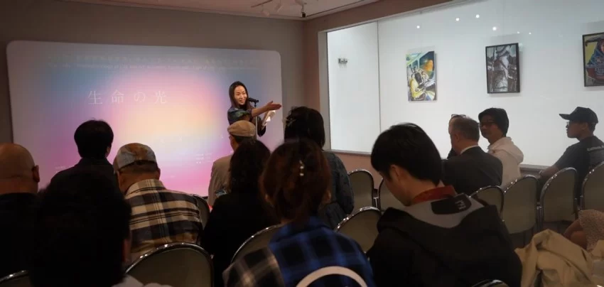 生命之光·第十一届生命艺术现象学国际艺术展暨学术论坛在东京开幕(图5) 生命之光·第十一届生命艺术现象学国际艺术展暨学术论坛在东京开幕(图5)