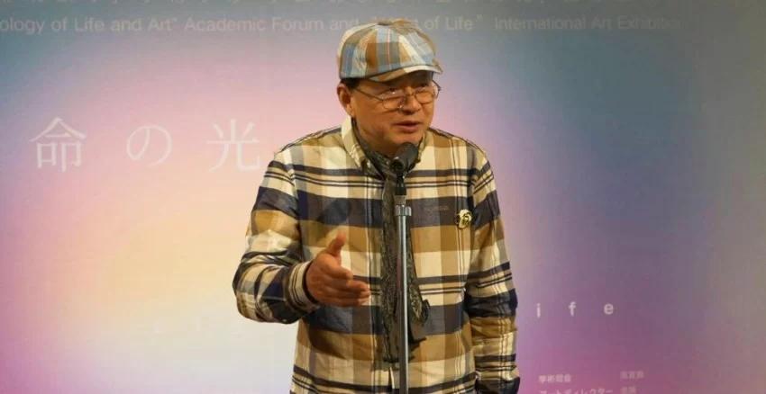 生命之光·第十一届生命艺术现象学国际艺术展暨学术论坛在东京开幕(图8) 生命之光·第十一届生命艺术现象学国际艺术展暨学术论坛在东京开幕(图8)