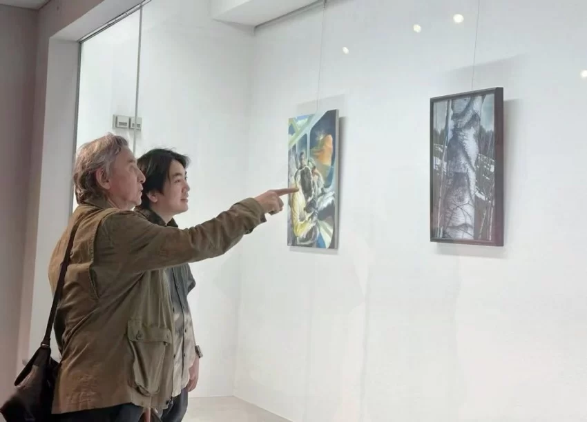 生命之光·第十一届生命艺术现象学国际艺术展暨学术论坛在东京开幕(图15) 生命之光·第十一届生命艺术现象学国际艺术展暨学术论坛在东京开幕(图15)