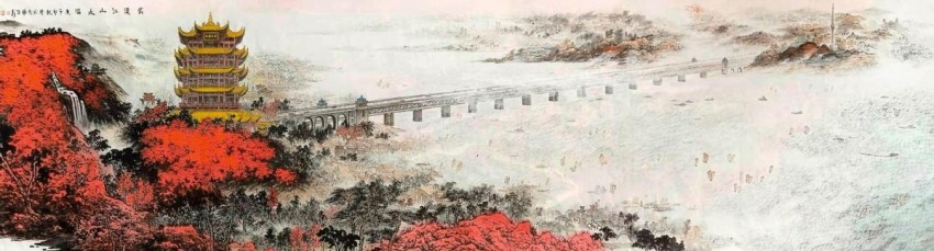 庆祝建党104周年——杨留义城市山水画作品展在京举办(图5)