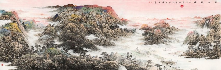 庆祝建党104周年——杨留义城市山水画作品展在京举办(图15)