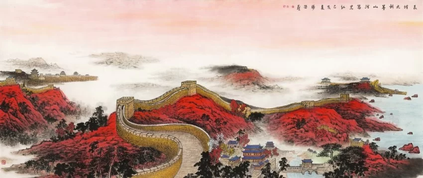 庆祝建党104周年——杨留义城市山水画作品展在京举办(图16) 庆祝建党104周年——杨留义城市山水画作品展在京举办(图16)