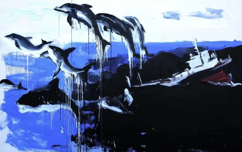 “生命之渡——林加冰油画作品捐献展”在芜湖市博物馆开幕(图7) “生命之渡——林加冰油画作品捐献展”在芜湖市博物馆开幕(图7)