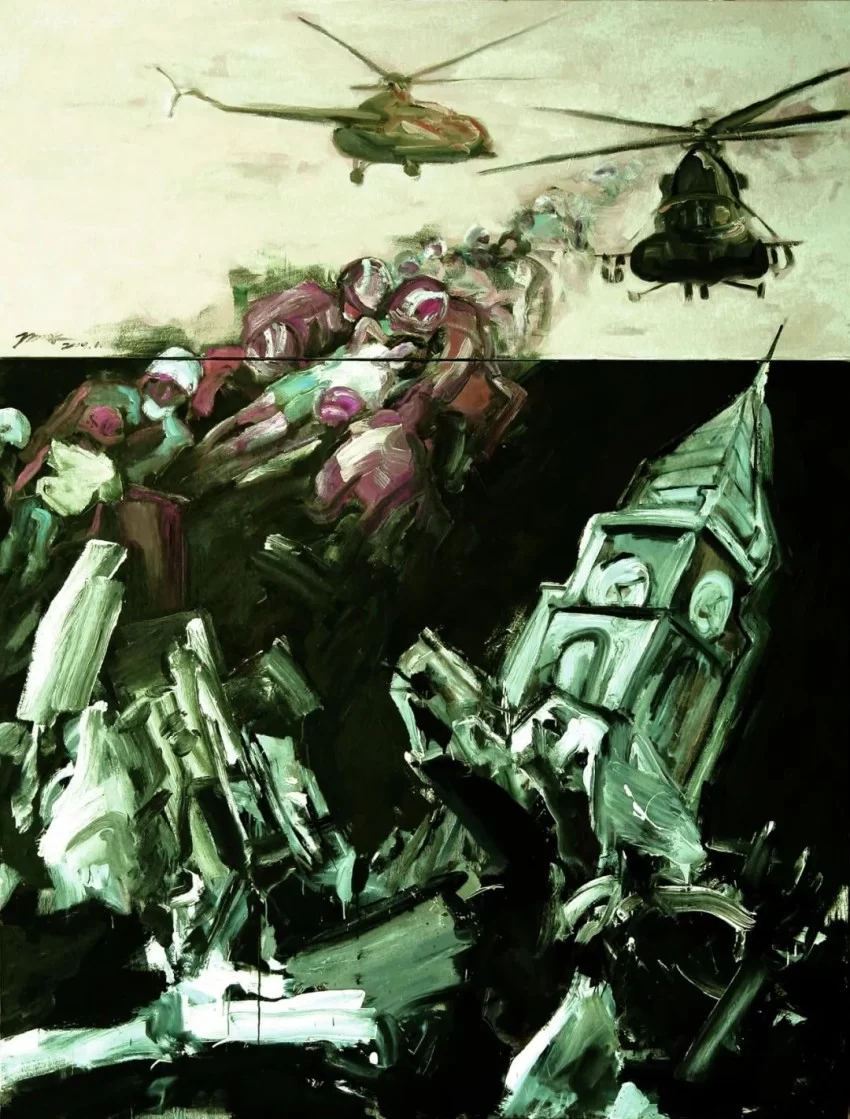 “生命之渡——林加冰油画作品捐献展”在芜湖市博物馆开幕(图8) “生命之渡——林加冰油画作品捐献展”在芜湖市博物馆开幕(图8)