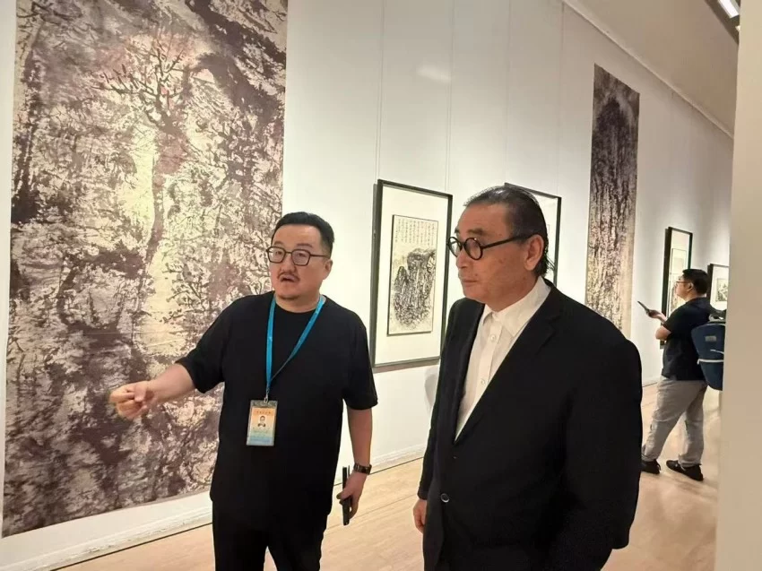“守真——石朴艺术展”在中国美术馆开幕(图14)