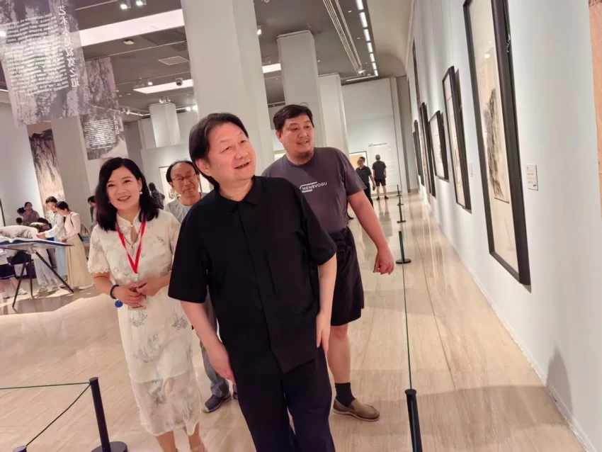 “守真——石朴艺术展”在中国美术馆开幕(图15)