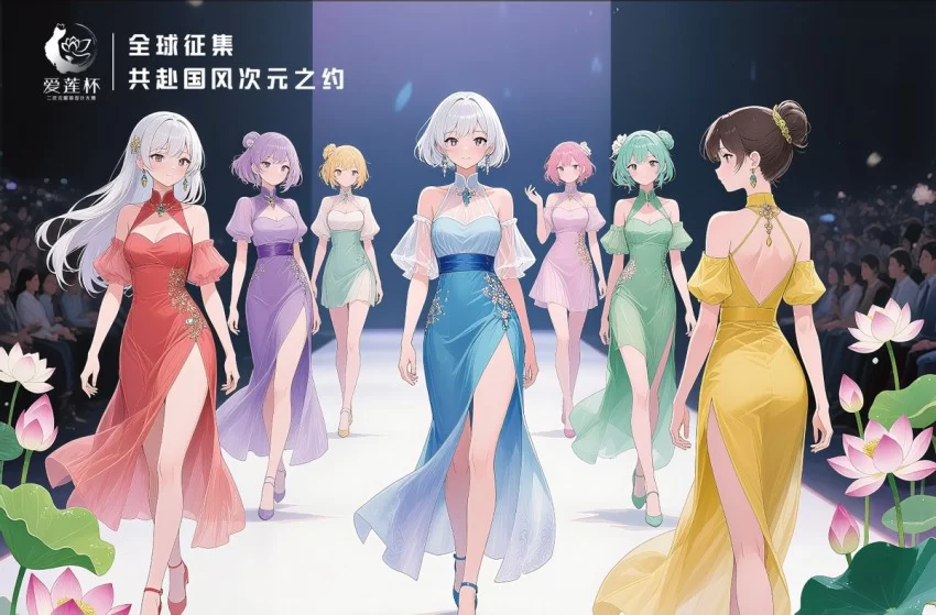 2025首届“爱莲杯”二次元服装设计大赛将于8月17日在江西于都正式启幕(图2)