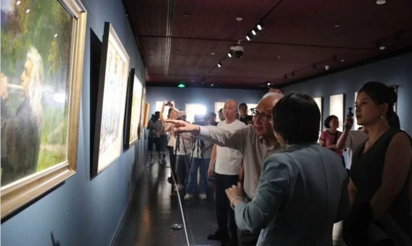 漆画艺术家陈立德入选“古韵今辉”中国当代美术名家经典作品展(图5)