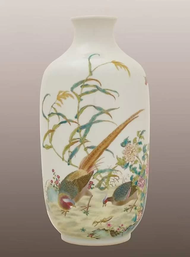 珐琅凝锦绣 笔墨绘天工(图1) 珐琅凝锦绣 笔墨绘天工(图1)