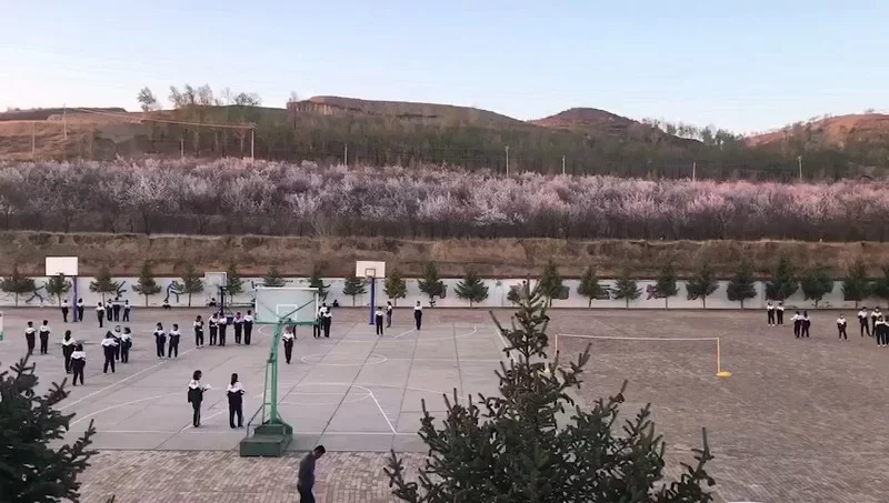 靖边县小河镇九年制学校获批为榆林市首家“红军小学”(图4)