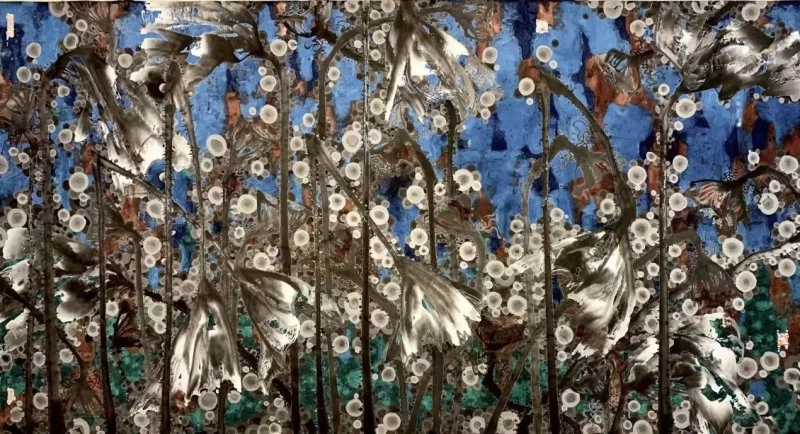 荷作雅赋时代新韵,笔墨高歌生命张力——论徐建新“荷作”的艺术魅力(图6) 荷作雅赋时代新韵,笔墨高歌生命张力——论徐建新“荷作”的艺术魅力(图6)