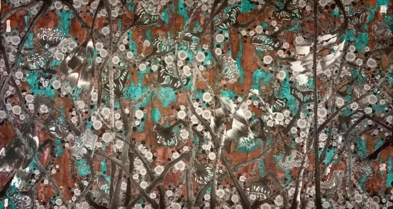 荷作雅赋时代新韵,笔墨高歌生命张力——论徐建新“荷作”的艺术魅力(图7) 荷作雅赋时代新韵,笔墨高歌生命张力——论徐建新“荷作”的艺术魅力(图7)