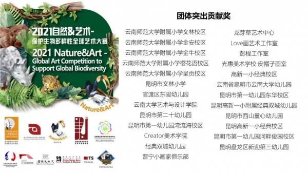 “2021自然与艺术-保护生物多样性全球艺术大赛”公布入选结果